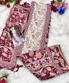 AT 136 A to D By Amrutvela Viscose Maslin Best Dress Material Wholesale Shop In Surat
